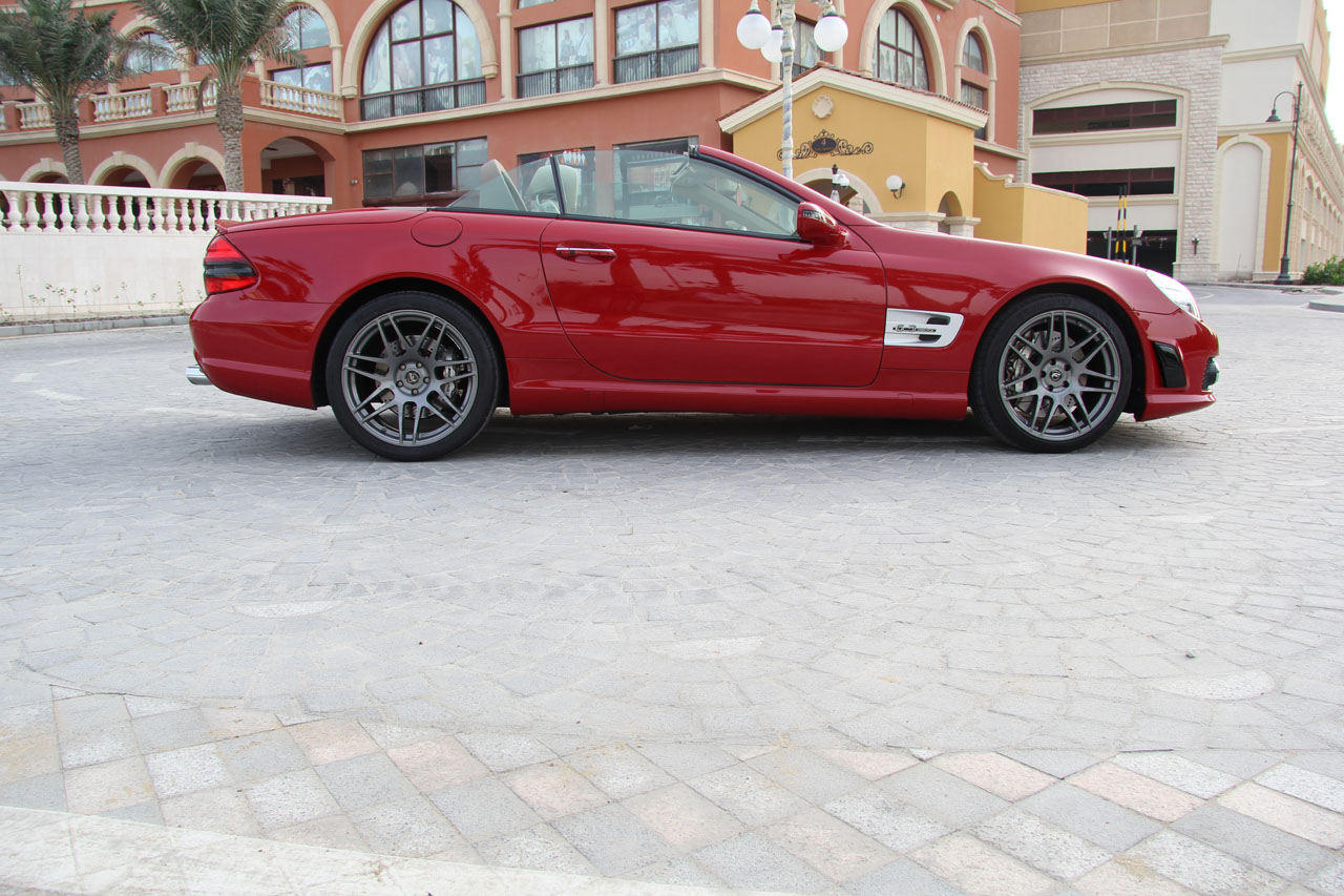 2009 Mars Red Mercedes-Benz SL63 AMG AMG Weistec Supercharged picture, mods, upgrades